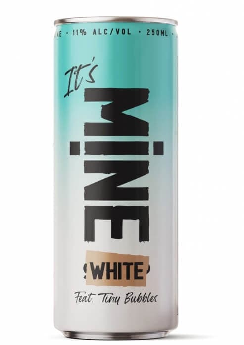 יין לבן יבש תכלת בפח