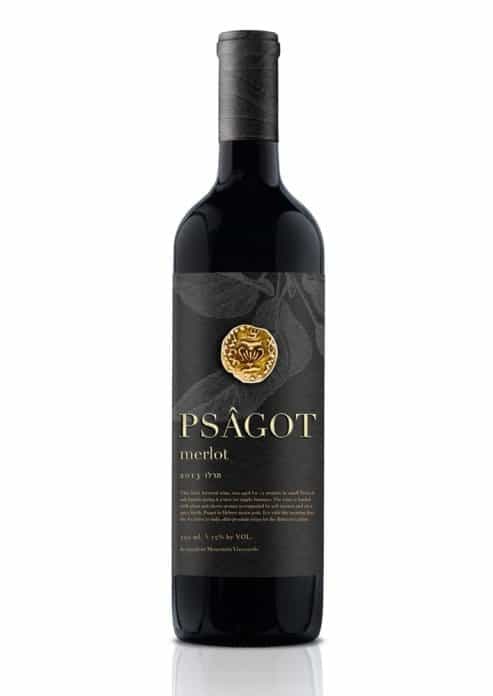 יין אדום פסגות מרלו 2023