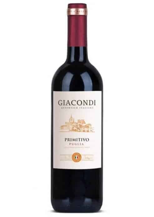 יין אדום ג'יאקונדי פרימיטיבו