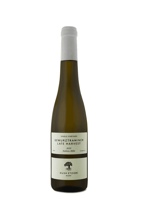 יין לבן קינוח גוש עציון גוורצטרמינר בציר מאוחר