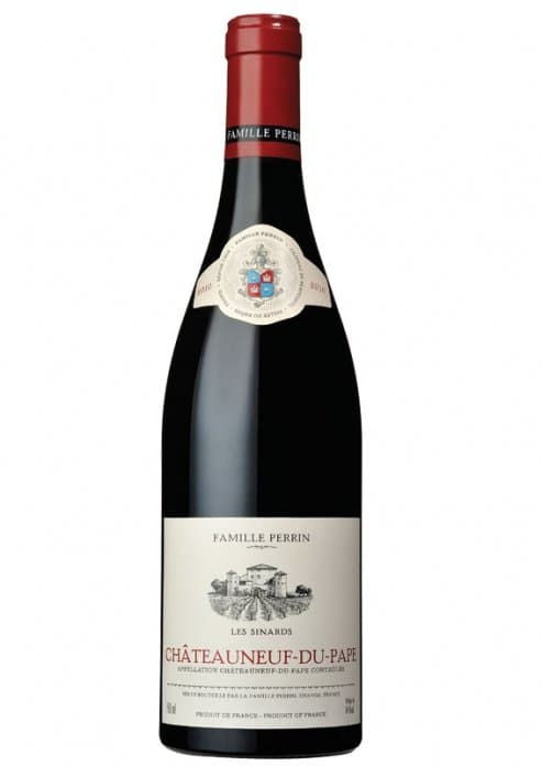 יין אדום פרין שאטונף דה פאפ לה סינארדס אדום