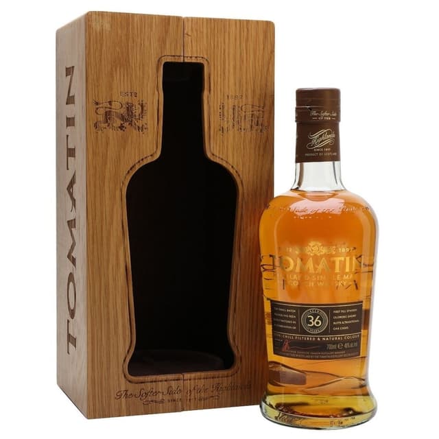 וויסקי סינגל מאלט טומאטין 36 שנה