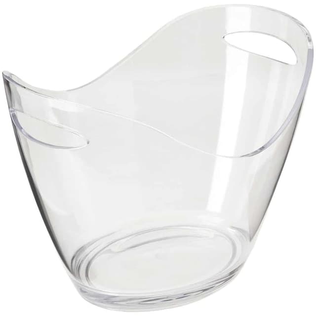 שמפניירה אקרילית שקופה 8 ליטר