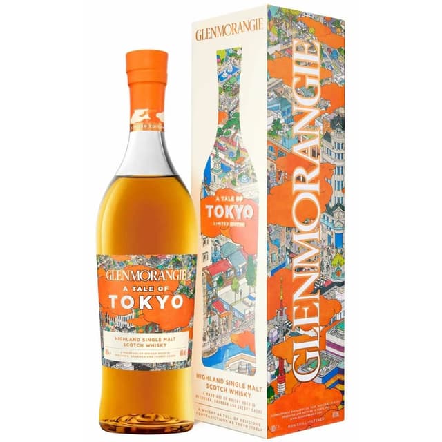 וויסקי סינגל מאלט גלנמורנג'י טוקיו