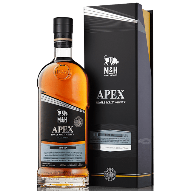 וויסקי סינגל מאלט מילק & האני אייפקס ים המלח