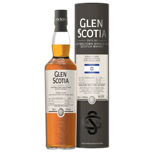 וויסקי סינגל מאלט גלן סקוטיה חבית יחידנית 2015