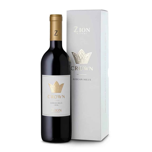 יין קראון בלנד אדום יבש 750מל