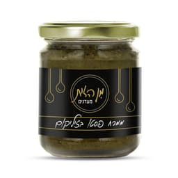 ממרח מן הזית פסטו בזיליקום 185 ג'
