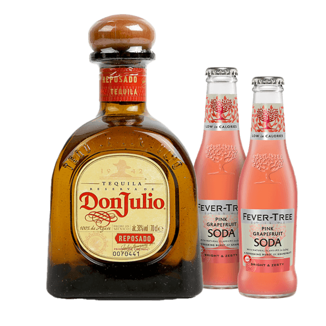 טקילה דון חוליו רפאסדו + פיבר טרי אשכולית אדומה