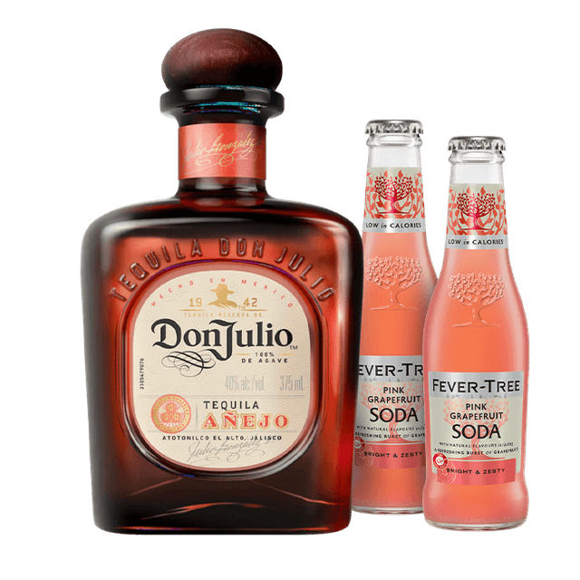 טקילה דון חוליו אנייחו + 2 פיבר טרי אשכולית