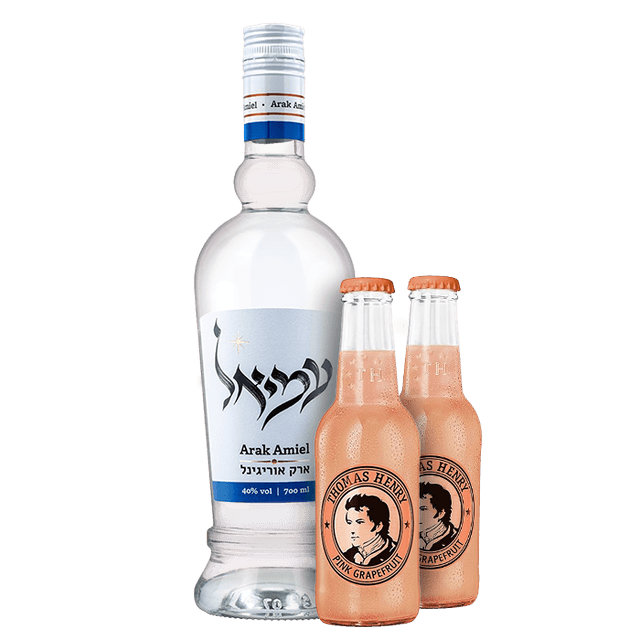 ארק עמיאל אורגינל 700 מ"ל + זוג תומס הנרי אשכולית ורודה