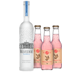 וודקה בלוודר ליטר + 3 יח' טוניק טרי סנטס