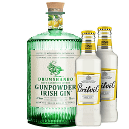 ג'ין דרמשנבו גאנפאודר לימונים + זוג בריטוויק טוניק