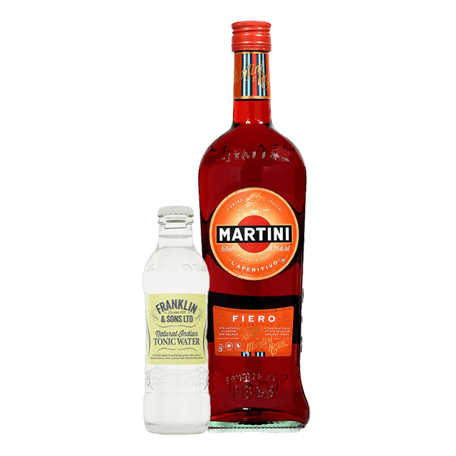 מרטיני פיירו 750 מ"ל + פרנקלין מי טוניק