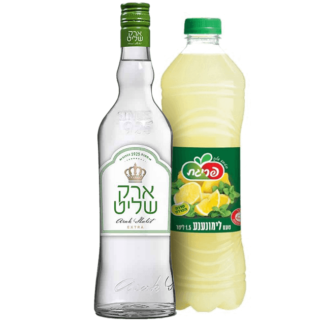 ערק שליט קלאסי 700 מ"ל + פריגת לימונענע 1.5 ליטר