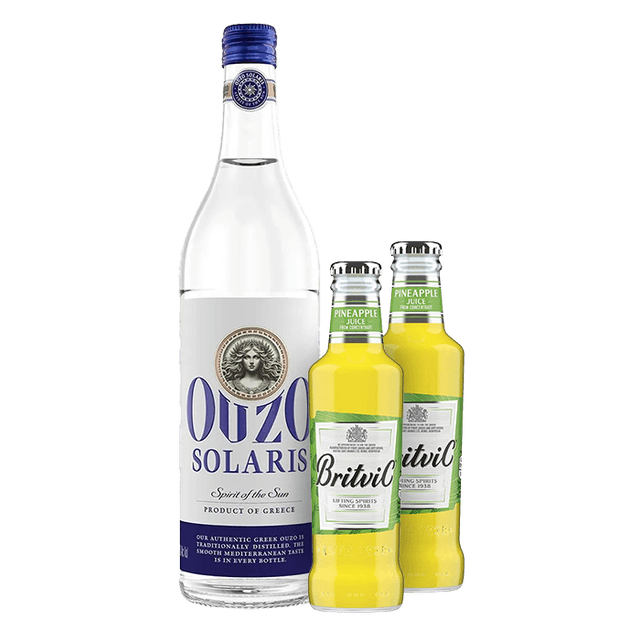 אוזו סולאריס 700 מ"ל + בריטוויק אננס 200 מ"ל