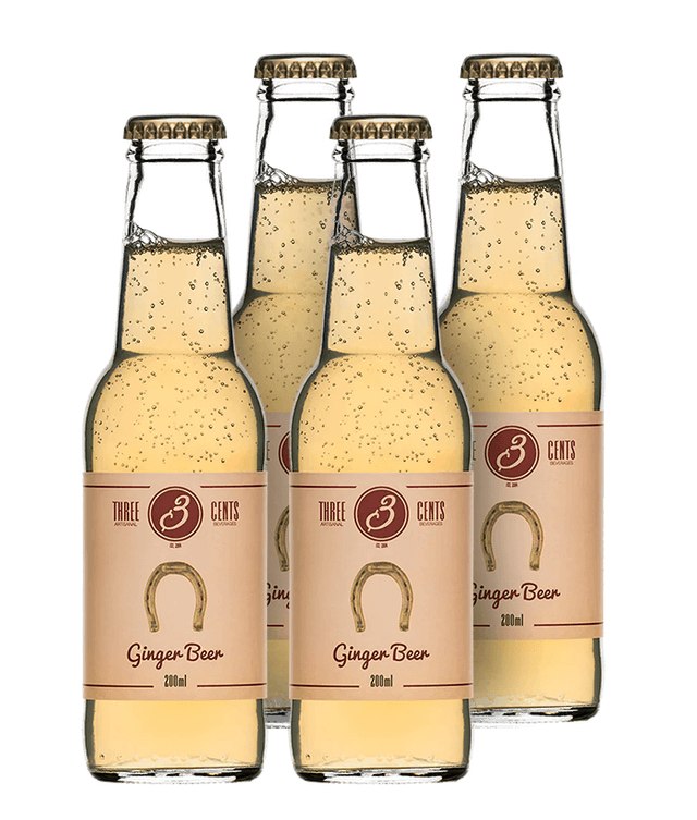 רביעיית טרי סנטס טוניק ג'ינג'ר ביר 200 מ"ל