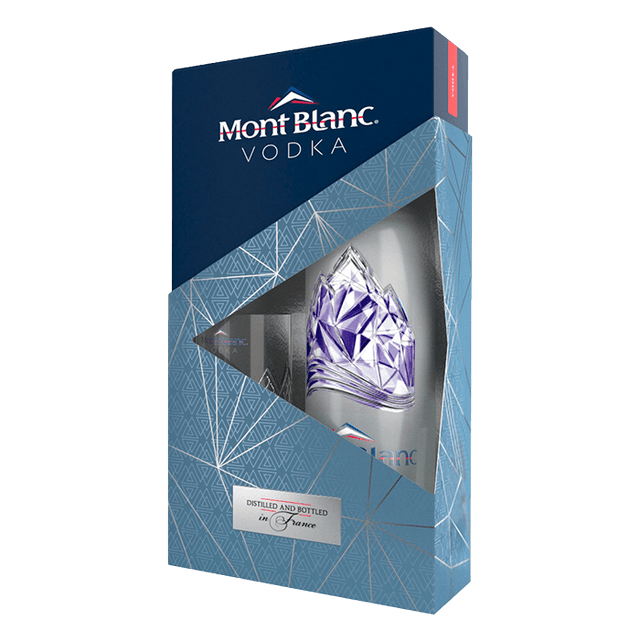 ארז וודקה מון בלאן ליטר + כוס