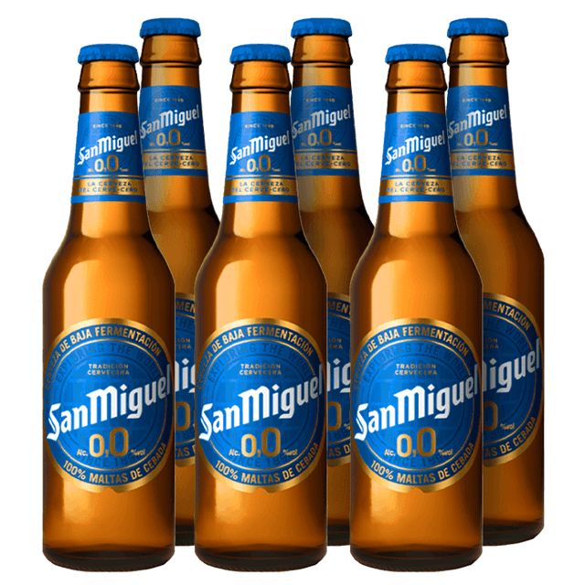 שישיית בירה סאן מיגל אספסיאל 0.0 250 מ"ל