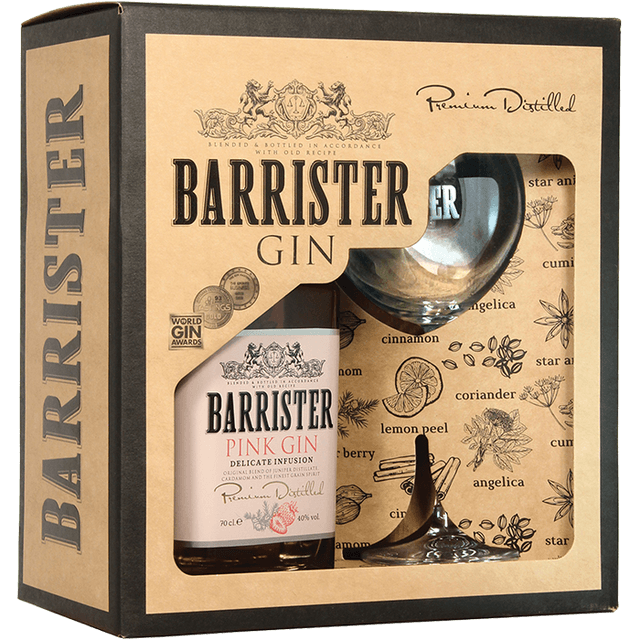 גין באריסטר פינק באר