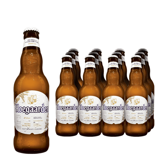 מארז 12 יח בירה הוגרדן 330 מ"ל