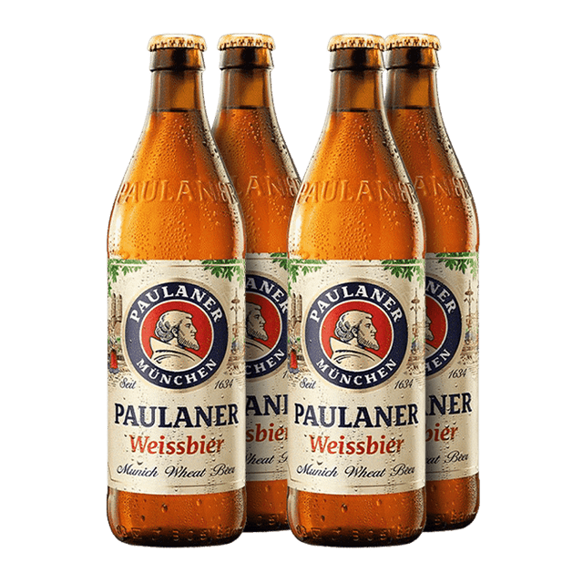 רביעיית בירה פאולנר 500 מ"ל