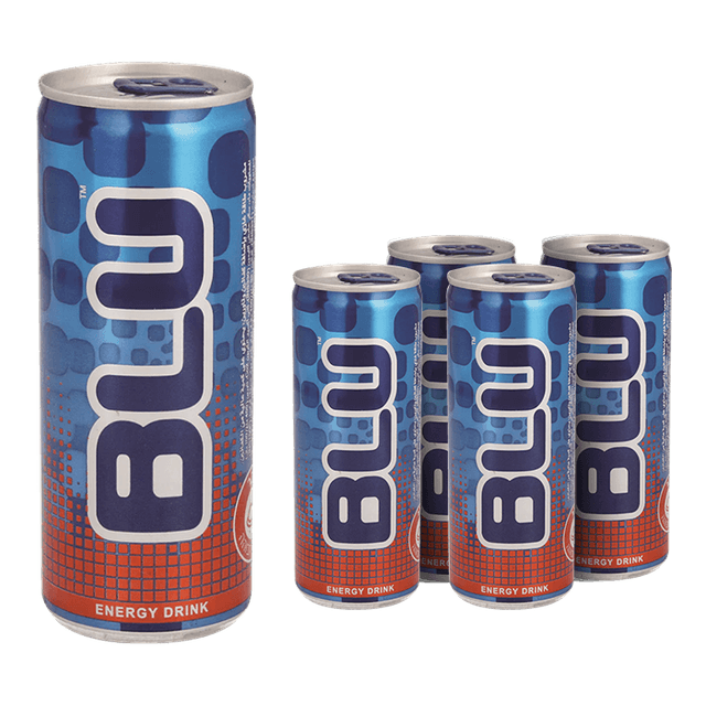 רביעיית משקאות אנרגיה BLU
