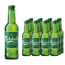 מארז 12 יח' בירה קרלסברג בק' 330 מ"ל