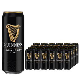 ארגז 24 יח' בירה גינס פחית | 440 מ"ל