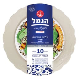 צלחות קטנות קרם ונציה ח"פ 10יח'