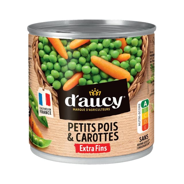 אפונה וגזר 400גר