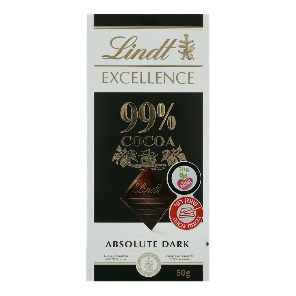 לינדט אקסלנס 99% 50 גרם