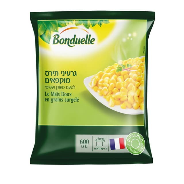 גרעיני תירס קפואים ב