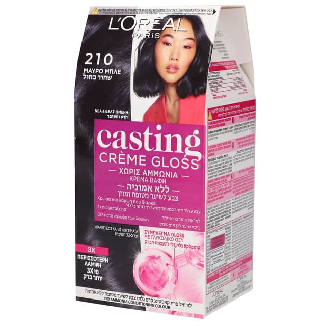 קסטינג 210 שחור כחול