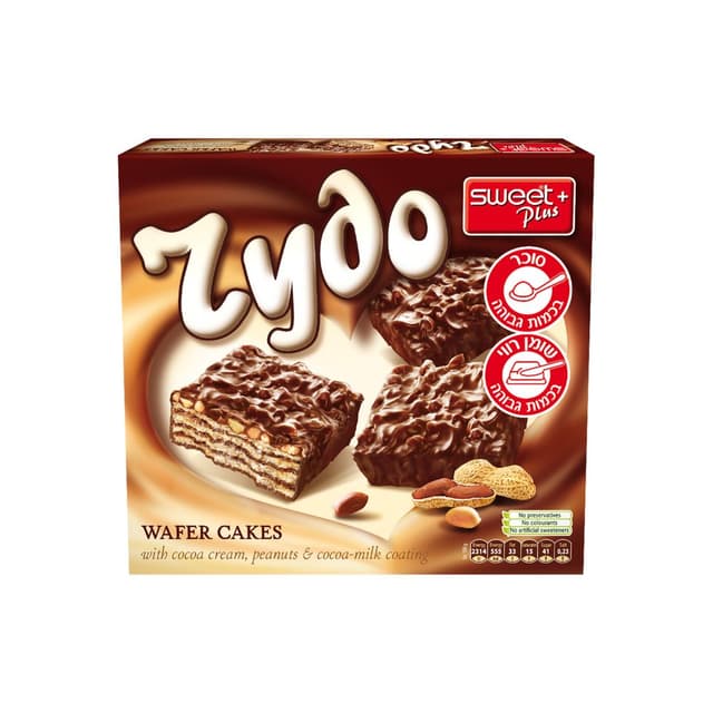 עוגת וופל צודו בוטנים 180 גרם