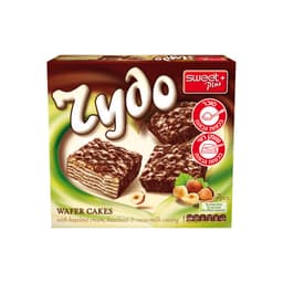 עוגת וופל צודו אגוזי לוז 125 גר