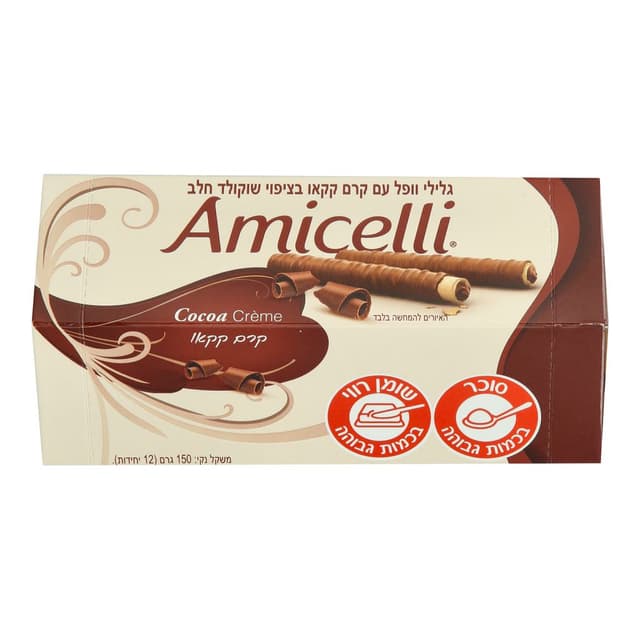 חטיף אמיצ'לי קרם קקאו150