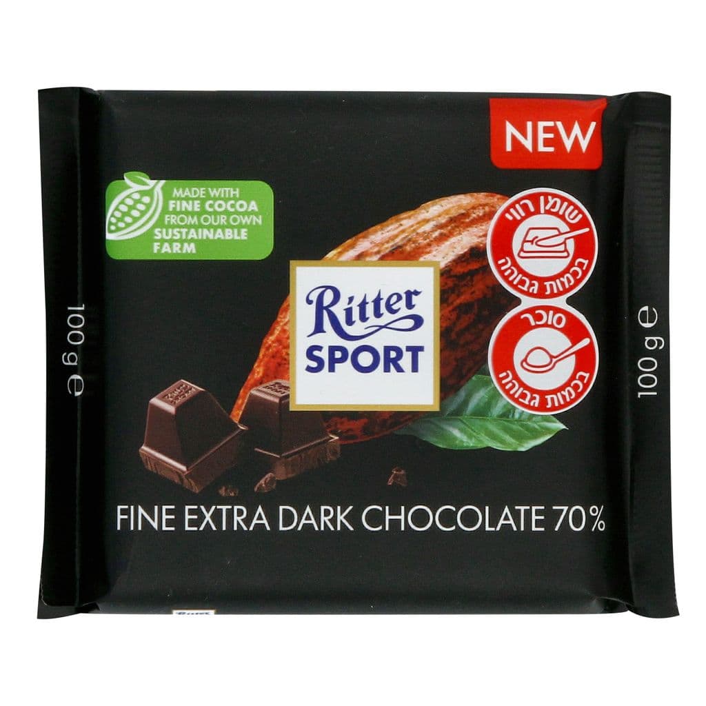ריטר מריר 70%  100 גרם