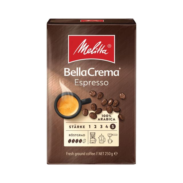 קפה אספרסו 250 גרם BELLA CREMA