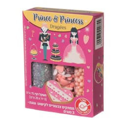 קישוטי עוגה פרינס/פרינסס 75 גר