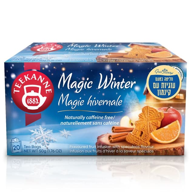 חליטת צמחים חורף בטעם עוגיות קינמון