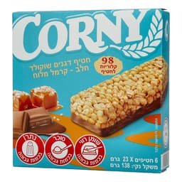חטיף קורני בייס קרמל&סולט 138 גר