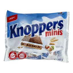 וופל מיני קנופרס 200 גר 10 גר*20 יחידות