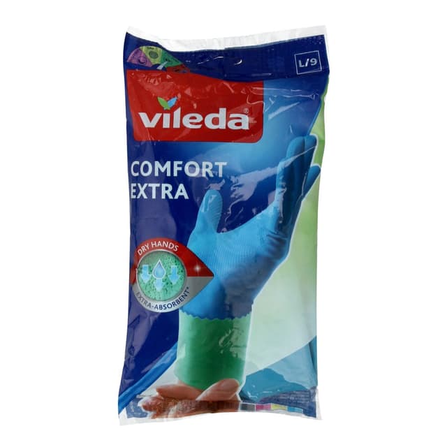 כפפות גומי L וילדה