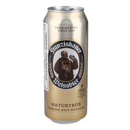 בירה פרנסיסקאנר בהירה פחית 500 מל