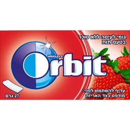 אורביט מעטפה תות 27 גרם