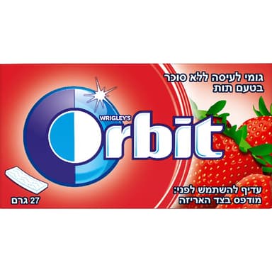 אורביט מעטפה תות 27 גרם