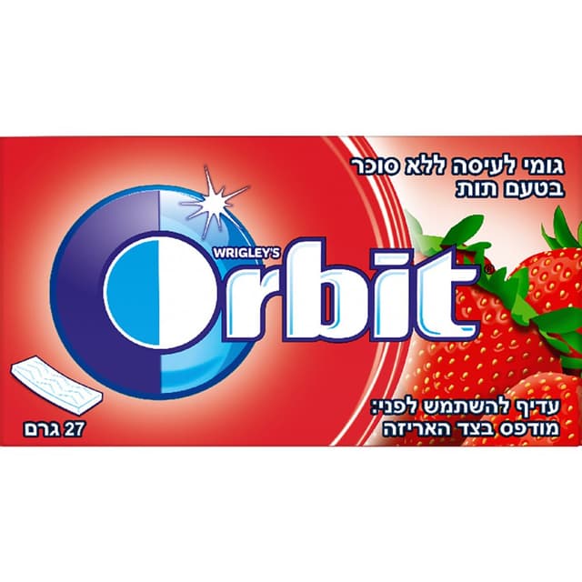 אורביט מעטפה תות 27 גרם