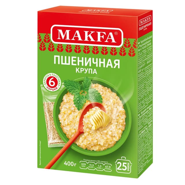 גריסי חיטה פולטבסקיה 5*80ג מקפה