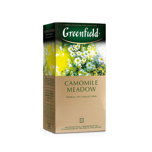 תה גרינפילד כמומיל דבש  1/25 שקיקים 37.5